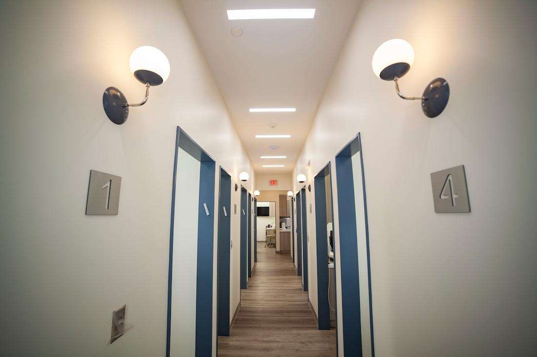 hallway of plaza dentistry | dentistry teaneck new jersey
